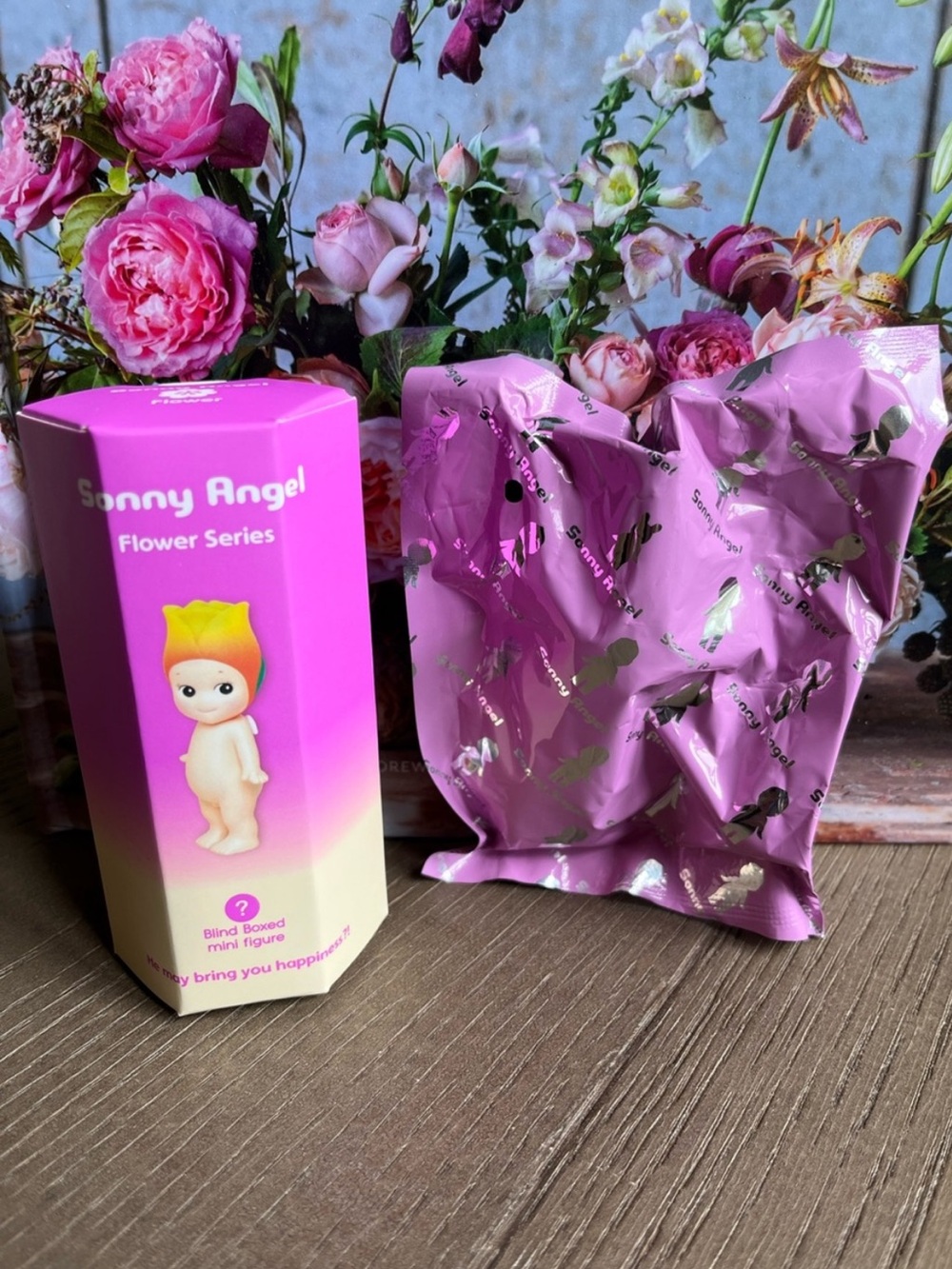 Sonny Angel POPPY Figure Factory SEALED Packet Flower Series AUTHENTIC Doll NEW